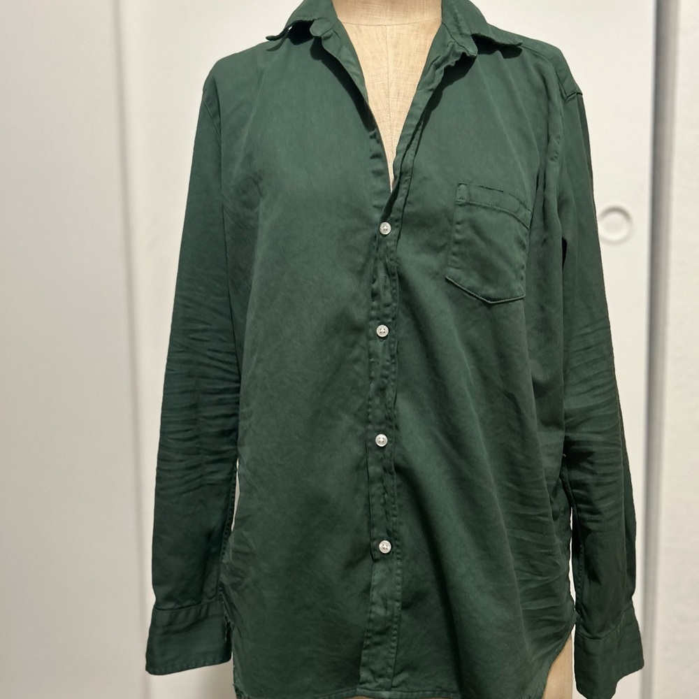 Frank & Eileen “Eileen” Forest Green Button Down Shirt